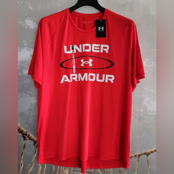 Under Armour Mens Active Tech 2.0 Short Sleeve Graphic T-shirt - loose fit - Picture 3 of 6
